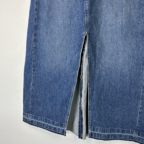 NEW Gap Denim Maxi Skirt Womens Size 28 - Picture 8 of 10